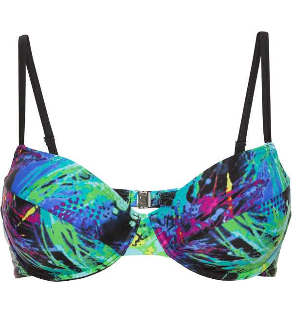 3.3462 Bügel BikiniOberteil "blau/grün bedruckt" Gr. 36 (70 DCup) eBay